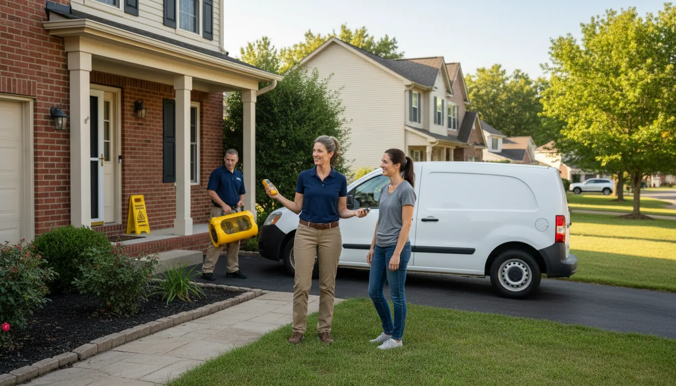 Water restoration image for Emergency Water Damage Restoration in Lakeview, MI